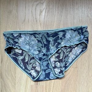 FREE ADD ON  - NWOT Soma gorgeous sheer floral underwear size small